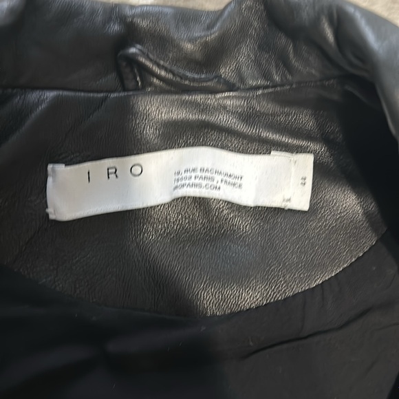 IRO Dylan Leather Jacket - Picture 5 of 6